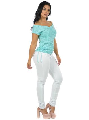 Imagem de Blusa ciganinha poli  viscose fenomenal(sem elasticidade)