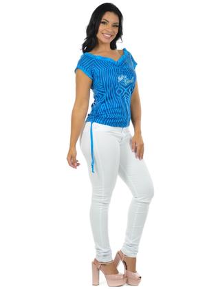 Imagem de Blusa ciganinha poli  viscose fenomenal(sem elasticidade)