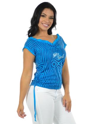 Imagem de Blusa ciganinha poli  viscose fenomenal(sem elasticidade)