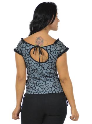 Imagem de Blusa ciganinha poli  viscose fenomenal(sem elasticidade)