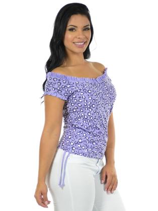 Imagem de Blusa ciganinha poli  viscose fenomenal(sem elasticidade)