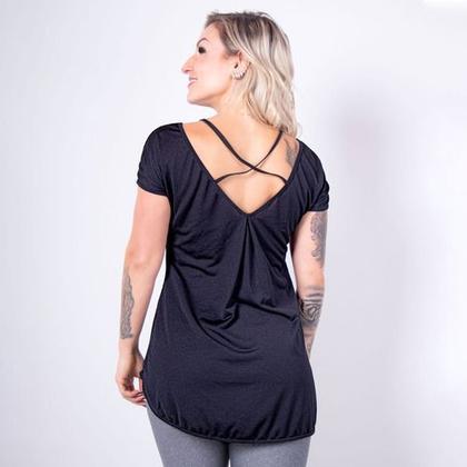 Imagem de Blusa Com Manguinhas Dry Fit Tecido Seca Rápido - Fitmoda