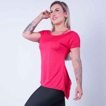 Imagem de Blusa Com Manguinhas Dry Fit Tecido Seca Rápido - Fitmoda