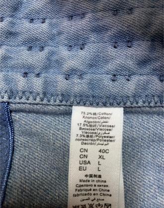 Imagem de Blusa Cropped Corset Azul Jeans Feminino com Alça Bojo Franjas Correntes Corselete Espartilho Corpete Top para Festa -