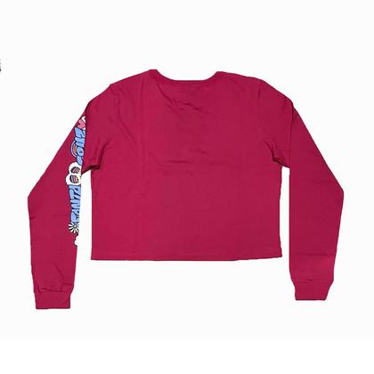 Imagem de Blusa Cropped Santa Cruz Feminina Manga Longa SC Whimsical