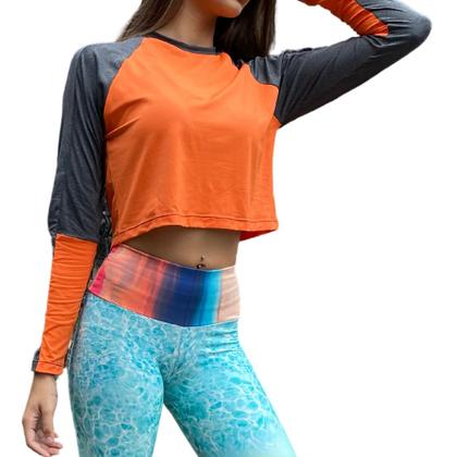 Imagem de Blusa Cropped Sport Dry Fit Color