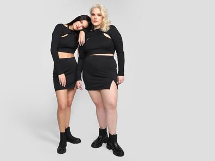 Imagem de Blusa Cropped Vista Magalu x Letticia Munniz Ribana Cut Out Manga Longa