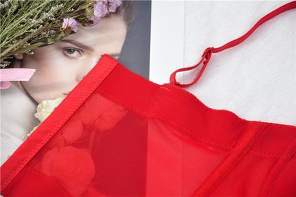 Imagem de Blusa Curta Cropped Corset Top Transparente Lycra Bojo Alça