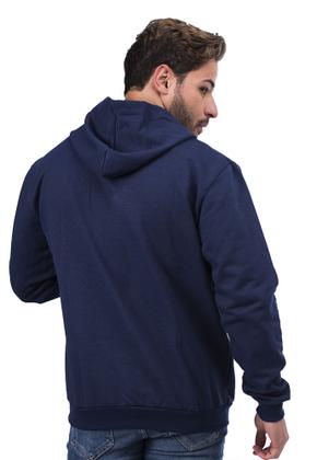 Imagem de Blusa de frio de Moletom com capuz Masculina personalizada Freeze flanelada casual
