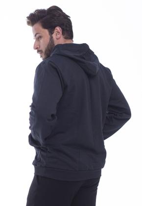 Imagem de Blusa de frio de Moletom com capuz Masculina personalizada Freeze flanelada casual