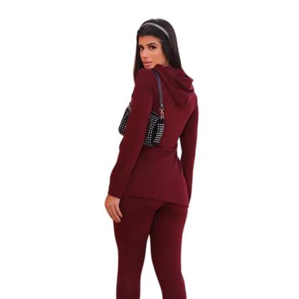 Imagem de Blusa De Frio Moletinho Canguru Com Touca Versatil Primium