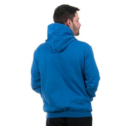 Imagem de Blusa de Frio Moletom Abrigo Plus Size Masculino Estampado Inverno Flanelado Com Bolso Canguru