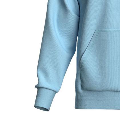 Imagem de Blusa de Frio Moletom Com Capuz, Bolso Canguru Algodão