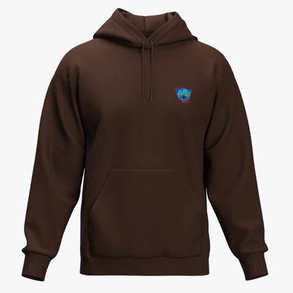 Imagem de Blusa de Frio Moletom Com Capuz, Bolso Canguru Algodão