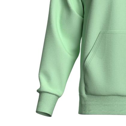 Imagem de Blusa De Frio Moletom Feminino Com Capuz Modelo Canguru