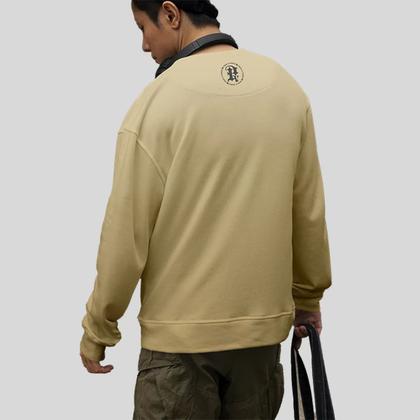 Imagem de Blusa De Frio Moletom Masculino Sem Capuz Careca Flanelado Algodão Coroa Vermelho