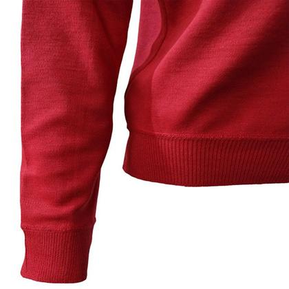 Imagem de Blusa de Frio Suéter De Inverno Feminino Gola V Facinelli