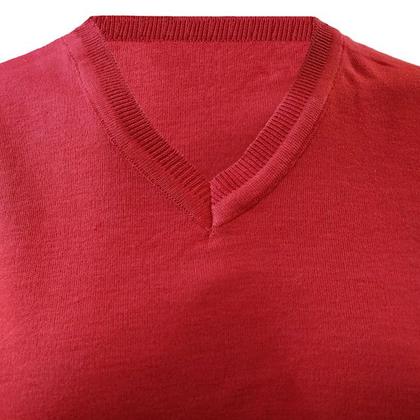 Imagem de Blusa de Frio Suéter De Inverno Feminino Gola V Facinelli