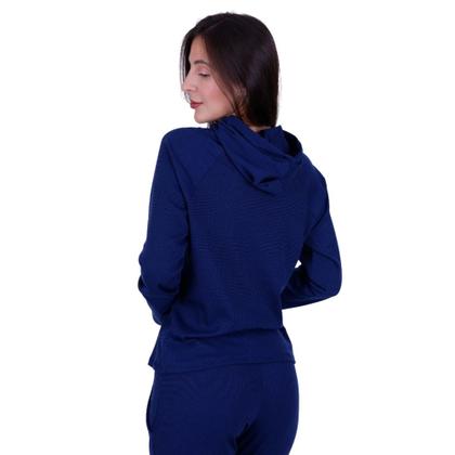 Imagem de Blusa de Inverno Manga Longa Casaco Canelado Feminino Comfy com Capuz -c6 CASACO ESTHER