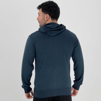 Imagem de Blusa de Lã Red Nose com Zíper e Capuz Masculina