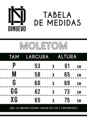 Imagem de Blusa de Moletom Básico Liso Thug Life Swag