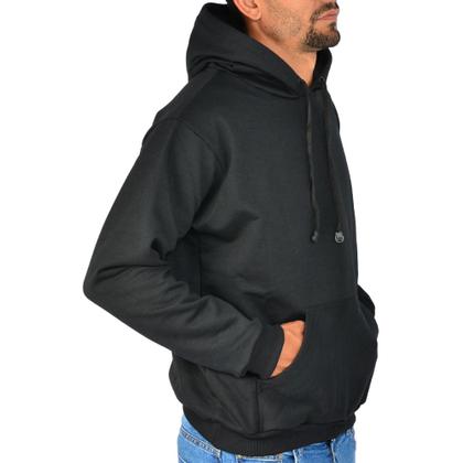 Imagem de Blusa De Moletom Lisa Hfast Shoes Com Bolsos e Capuz Ajustável