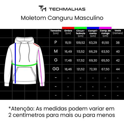 Imagem de Blusa De Moletom Masculino Canguru Com Capuz E Bolso