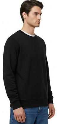 Imagem de Blusa De Moleton Fechada Lisa Sem Bolso Sem Capuz Moletom