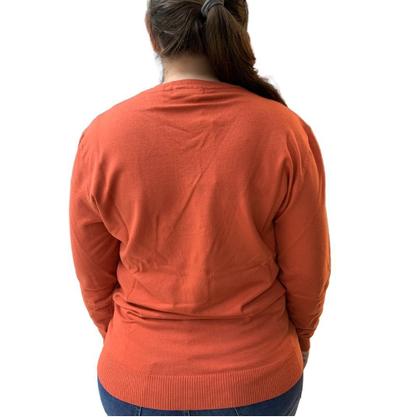 Imagem de Blusa Dunialin Unissex Plus Size Modal Terracota 2290