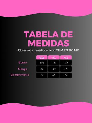 Imagem de Blusa Esportiva Plus Size em Tecido Dry Fit - Leve, Confortável e Perfeita para Treino e Casual