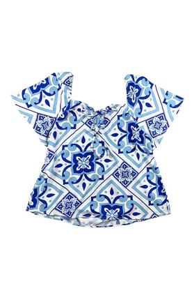 Imagem de Blusa Estampada Oliva com Mangas Flare - Manifesto