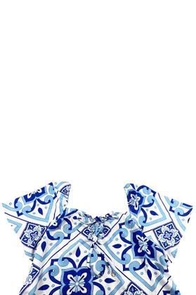 Imagem de Blusa Estampada Oliva com Mangas Flare - Manifesto