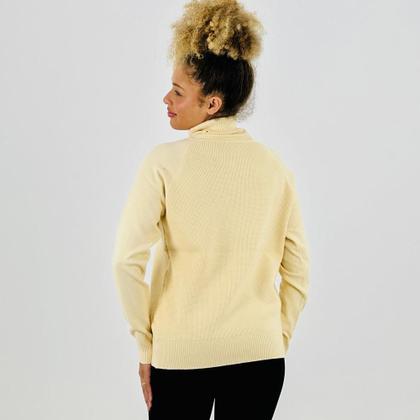 Imagem de Blusa Facinelli Lã Gola Alta com Dobra Casual Feminina