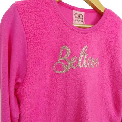 Imagem de Blusa Fanikitus Peluciada Estampa Com Glitter - 300314