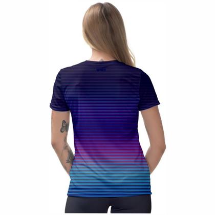 Imagem de Blusa Feminina Academia Moda Fitness Caminhada Treino Tshirt Estampada