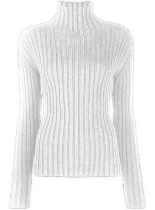 Imagem de Blusa Feminina Cacharrel Gola Alta Manga Longa Tricot Qualidade  Premium