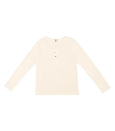Imagem de Blusa Feminina Com Botões Manga Longa Rovitex Bege