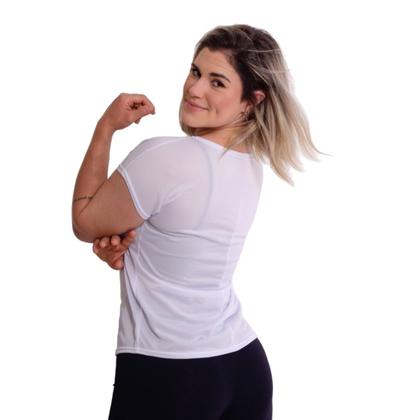 Imagem de Blusa Feminina Dry Estampada Academia Treino Moda Fitness
