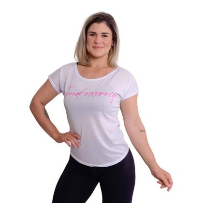Imagem de Blusa Feminina Dry Estampada Academia Treino Moda Fitness