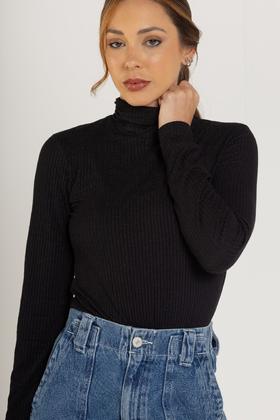 Imagem de Blusa Feminina em Ribana Canelada Just Basic