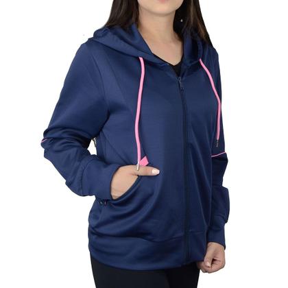 Imagem de Blusa Feminina Facinelli By Mooncity Moletom Azul - 670314