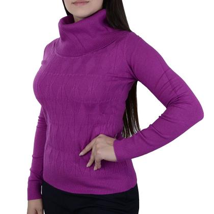 Imagem de Blusa Feminina Facinelli By Mooncity Tricot Violeta - 651094
