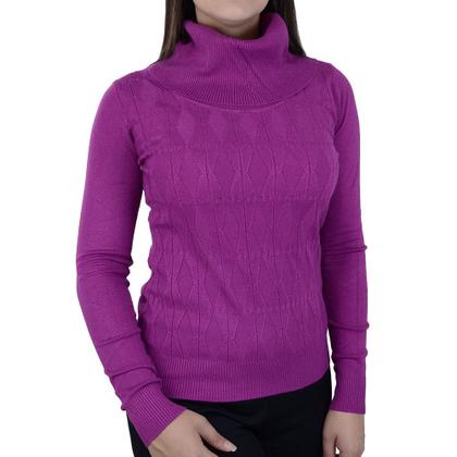 Imagem de Blusa Feminina Facinelli By Mooncity Tricot Violeta - 651094