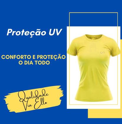 Imagem de Blusa Feminina Fitness Dry Fit Academia Caminhada Esportiva