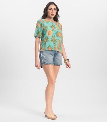 Imagem de Blusa Feminina Infinita Cor Azul
