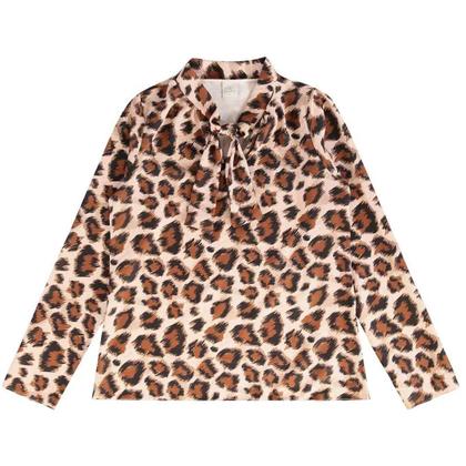 Imagem de Blusa Feminina Lecimar em Alfaiataria Linem
