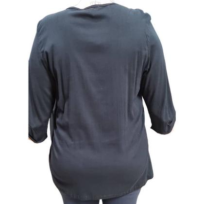 Imagem de Blusa Feminina Manga 3/4 Raio De Luz Apliques