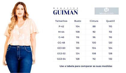 Imagem de Blusa Feminina Meia Manga 3/4 Viscose Acacia Manifesto - Laranja