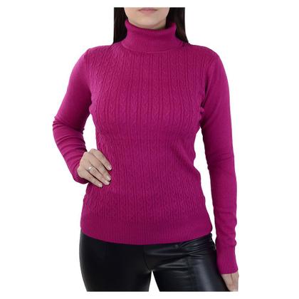 Imagem de Blusa Feminina Pellini Tricot Rosa Fucsia - GD-96