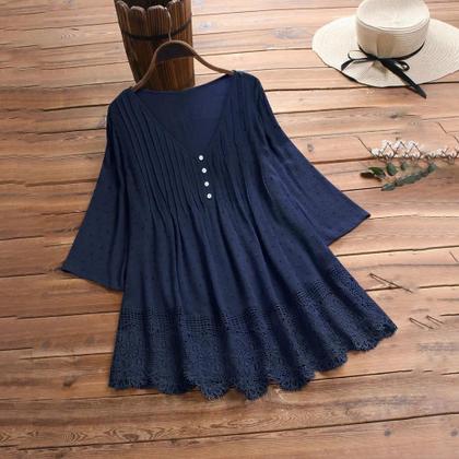 Imagem de Blusa Feminina plus Size 3XL 4XL De Verão Oversized Lisa Com Manga Curta Camisetas